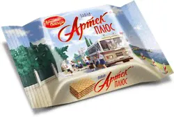 Вафли Рот Фронт Артек 18 г (70 штук в упаковке)