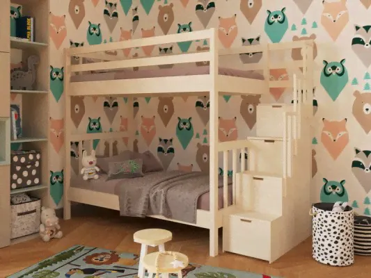 Двухъярусная кровать из массива дерева Vita Mia Artek Lux ( Артек Люкс )-3