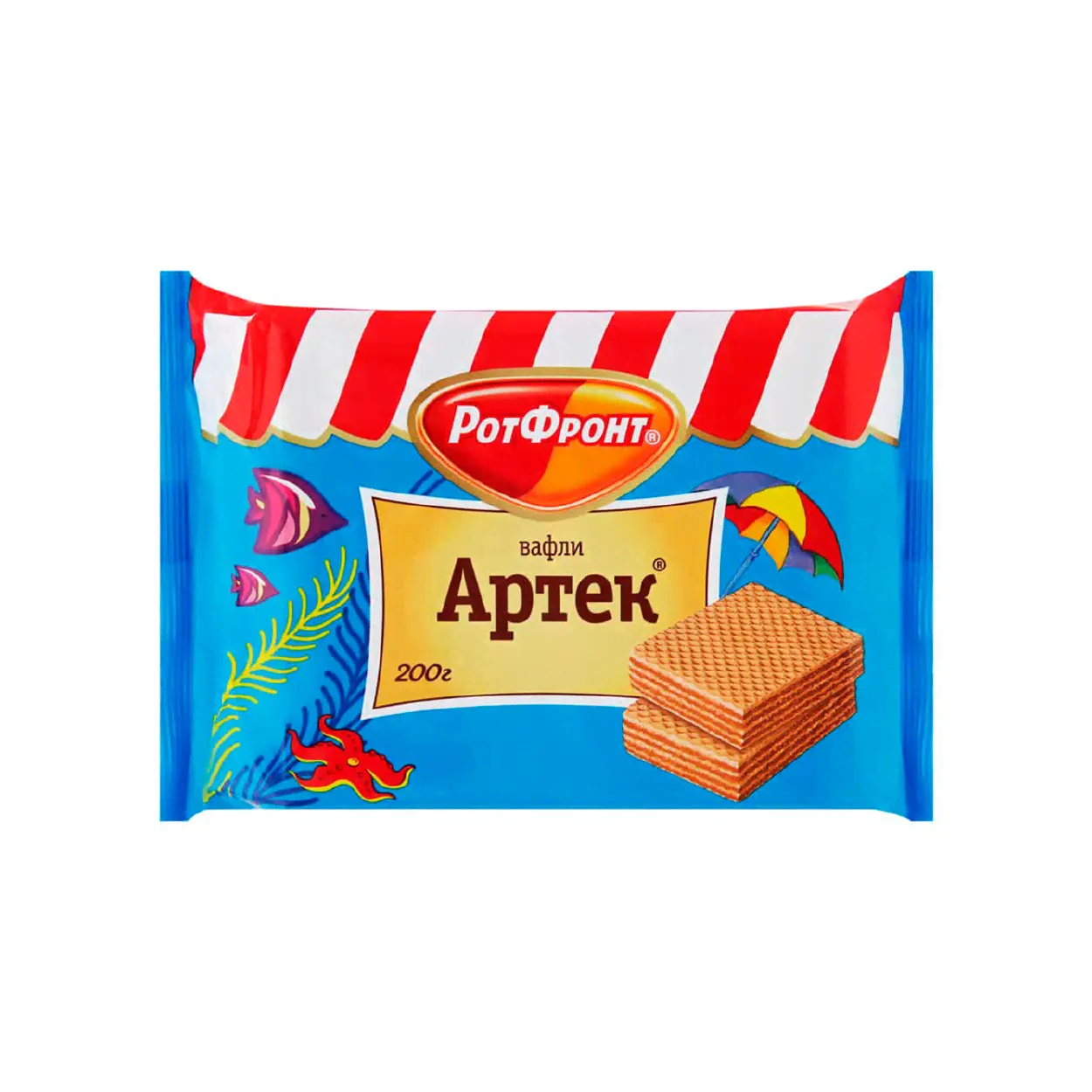 АРТЕК вафли 1*200г Красный октябрь
